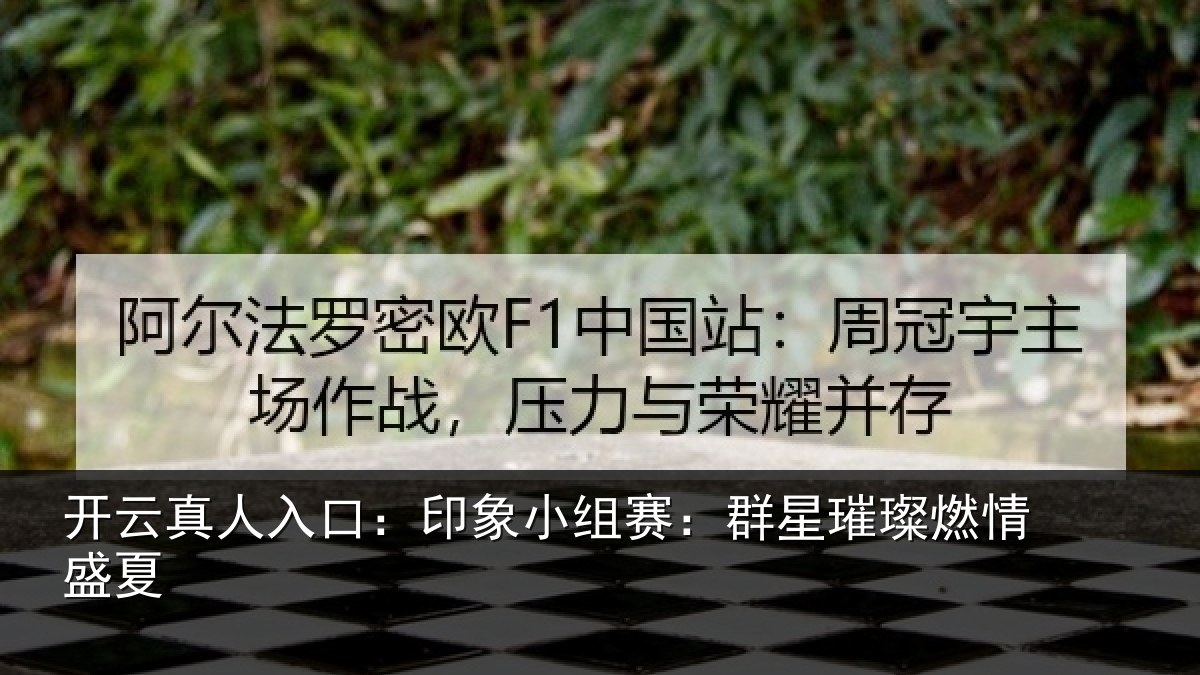 开云真人入口:印象小组赛:群星璀璨燃情盛夏